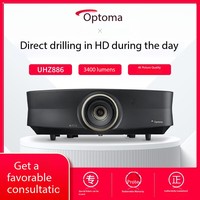 Projecteur laser DLP Optoma UHZ886 3400 lumens ISO, véritable 4K UHD, DMD de 0,66 pouce, pour home cinéma haut de gamme et usage commercial