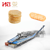 Ligne de production entièrement automatique de snacks de riz, machine industrielle de fabrication de craquelins de riz, usine de transformation alimentaire