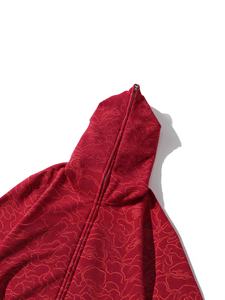 <span class=keywords><strong>Sudadera</strong></span> con Capucha y Cremallera Completa de Tiburón Camuflaje Bape de Calidad Superior para Hombre, 100% Algodón, Estilo Urbano - Product Image 5