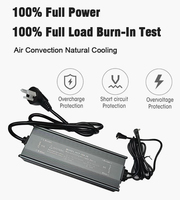 Controlador LED de Aluminio Industrial con Doble Fuente de Alimentación de 700W, IP67 Impermeable, 24V 29.16A, para Exteriores y Paisajismo, con Certificación CE/RoHS/BIS