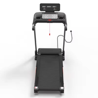 Tapis de marche électrique pliable personnalisé 0,75 CV/2,0 CV avec écran LED, équipement de fitness portable pour la maison, inclinaison à 3 niveaux