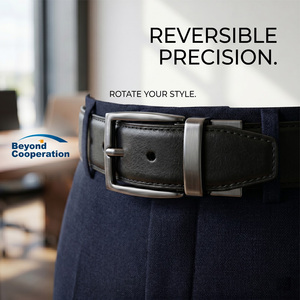 <span class=keywords><strong>Boucle</strong></span> de <span class=keywords><strong>ceinture</strong></span> réversible en alliage de zinc gravée au laser, finition bronze, 30 mm, rotation à 180°, fixation <span class=keywords><strong>sans</strong></span> outil, pour <span class=keywords><strong>ceinture</strong></span> en cuir homme - Product Image 3