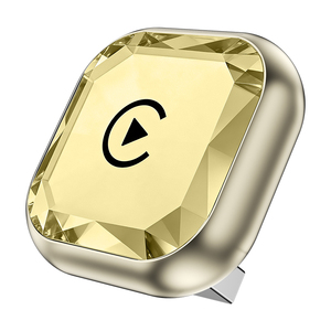 Manufacture Car <b>USB</b> Connector 2 in 1 CarPlay Android Auto Adapter Gold Diamond Design <b>WIFI</b> Car Play Dongle - Product Image 1
