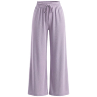 Costume de danse pour femmes, pantalon large en soie glacée et ajusté, combinaison de danse classique chinoise, effet fluide