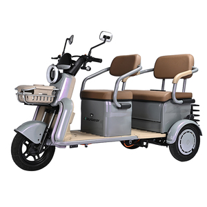 Tricycle électrique 650w 3 <span class=keywords><strong>places</strong></span> <span class=keywords><strong>vélo</strong></span> de ville multifonction à 3 roues corps ouvert pour la mobilité des personnes âgées - Product Image 2