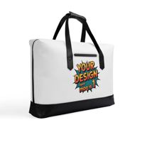 Porte-documents pour hommes personnalisables à la demande avec fermeture éclair. Designs imprimables Lignes simples Style polyvalent Confortable Luxueux