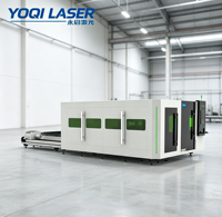 Máquina de Corte Láser de Fibra de Alta Velocidad YOQI Y2-3015 de 5 Ejes con Enfriamiento por Agua para Láminas y Tubos Metálicos, Compatible con LAS/PLT/BMP CNC AI/BMP