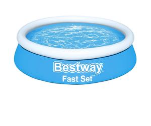 Piscina Gonfiabile <span class=keywords><strong>Bestway</strong></span> 57392 Fast Set per Bambini, Rotonda, Grande, in PVC, per Esterni - Product Image 1