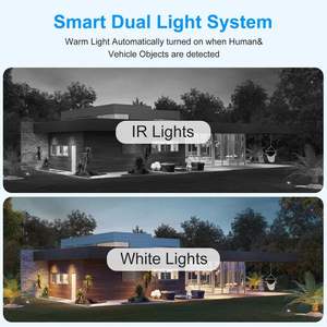 Cámara de Seguridad Inalámbrica IP Wifi PTZ con Detección de Movimiento por IA, Resistente al Agua, para Exteriores, con Doble Lente de 4MP y 8MP HD, Tarjeta SIM 4G, V380 Pro - Product Image 2