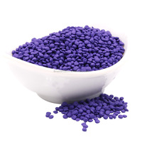Couleur PVC PP PE ABS plastique maître lot résistant aux hautes températures couleur Pigment Masterbatch Granules pour Film d'emballage