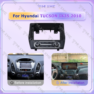 Kit di Montaggio per Schermo Monitor Unità Principale per <span class=keywords><strong>Hyundai</strong></span> <span class=keywords><strong>TUCSON</strong></span> <span class=keywords><strong>IX35</strong></span> 2010-2014, Telaio per Cruscotto Auto, Vendita all'Ingrosso del Produttore - Product Image 3
