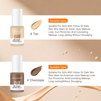 Krim BB Tahan Air Label Pribadi SPF50 PA+++ Alas Bedak Cair