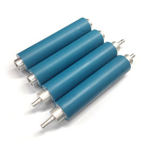 Rouleau enduit PU personnalisé pour l'impression EPDM SBR Caoutchouc Silicone Numéro de modèle du matériau Rouleau en caoutchouc Traitement de coupe disponible - Product Image 2