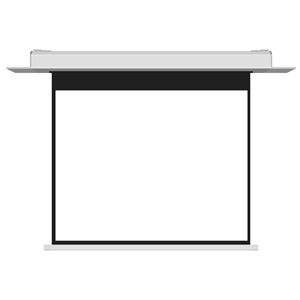 Écran <span class=keywords><strong>de</strong></span> <span class=keywords><strong>projection</strong></span> électrique à encastrer au <span class=keywords><strong>plafond</strong></span>, écran <span class=keywords><strong>de</strong></span> <span class=keywords><strong>projection</strong></span> motorisé électronique blanc mat, se cache dans le <span class=keywords><strong>plafond</strong></span> - Product Image 1