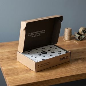 Boîtes d'expédition pliables en papier kraft imprimées sur mesure |   Boîtes d'emballage pour l'expédition et le commerce électronique - Product Image 4