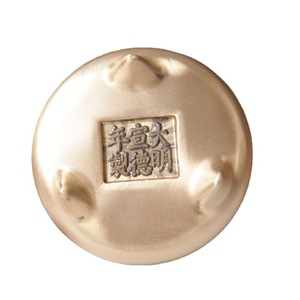 Quemador de incienso de cobre en miniatura para uso doméstico, uso en interiores, quemador de incienso de sándalo, quemador de incienso Xuande, quemador para ofrendas. - Product Image 4