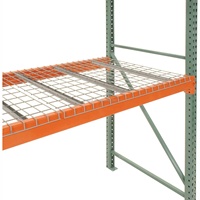 Q235 Peterack Wire Mesh Decking pour le rayonnage de palettes d'entrepôt dans divers entrepôts industriels