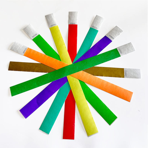 Pulseras de Papel Impermeables Promocionales y Económicas para Eventos, Conciertos y Fiestas - Product Image 4