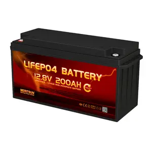 深循环 Lifepo4 锂离子电池 12V 200Ah 3S1P 形式 12v 600ah Lifepo4 电池组