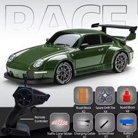 Voiture RC 4x4 de drift 1:24 2.4GHz Édition Limitée - Lumières LED, cascades, drift, course haute vitesse, jouet pour garçon, cadeau