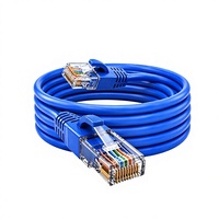Câble réseau CAT6 haute vitesse 6 Gigabit, paire torsadée en cuivre et aluminium, cordon de raccordement pour ordinateur et routeur, 1 mètre ; 10/50 mètres