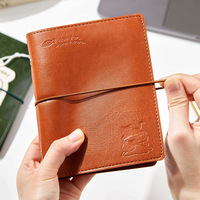 Carnet A7 A3 à feuilles mobiles, couverture souple, grille colorée, facile à retirer, bonne capacité de rangement, idéal pour étudiants - Cadeau