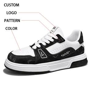 2024 hot sale comfortable Casual Sneaker Breathable Outdoor custom Walking business shoes men