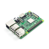 Ahududu Pi 3 Model B 1GB RAM dört çekirdekli 1.2GHz 64bit CPU WiFi tek-kart bilgisayar E14 sürüm