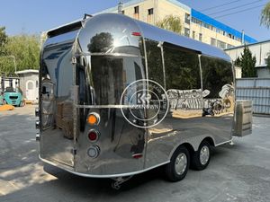 High Quality OEM Food Trailer Europe Mobile <b>Kitchen</b> Fast Food Truck Trailers With Wheels <b>for</b> <b>Sale</b> - Product Image 5