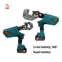 Jidong EZ-300 Wiederaufladbare Lithium-Batterie Elektrische Hydraulische Crimpzange für Cu/Al Kabelendverschlüsse 16-300mm 60KN 12mm 3-6s