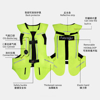 Combinaison de moto respirante de haute qualité, anti-chute, avec gilet gonflable à airbag, manches longues, équipement de sécurité