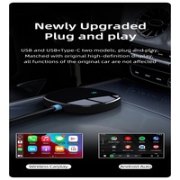 2024 portable 2 en 1 dongle sans fil carplay câblé à sans fil P70 plus Android Auto adaptateur OEM ODM sans fil Car Play ai box
