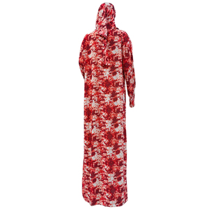 Hot <strong>Model</strong> African Dakar Muslim Womens Tie Dyeing Print Hooded <strong>Abaya</strong> Thioup Prayer Gowns Kaftan Dress Hijab Dubai Saudi Robe - Product Image 2