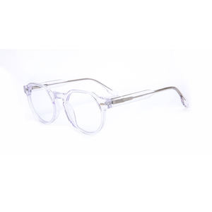 イタリア高級デザイナースクエアアセテートサングラス眼鏡フレーム手作り光学眼鏡 - Product Image 3