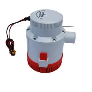 High Flow DC 3500GPH 24V Submersible Bilge Pump Marine Accessory Drain Pump Automatic Electric Battery Bilge Pump For Boat