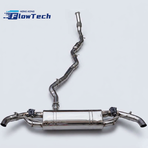 ระบบท่อไอเสียแบบ Catback วาล์วควบคุมประสิทธิภาพสูง สำหรับ Mercedes-Benz GLE320 GLE350 W167 2.0T ท่อไอเสียสแตนเลสพร้อมปลายท่อเก็บเสียง - Product Image 2
