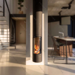<span class=keywords><strong>Chimenea</strong></span> colgante contemporánea <span class=keywords><strong>ecológica</strong></span> giratoria de 360 °, atomización 3D de acero suspendido de 426mm para uso interior moderno - Product Image 2