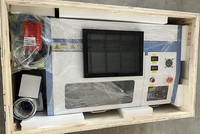 Nouvelle machine de gravure et de découpe laser CO2 CNC mini 3020 40W/50W pour contreplaqué, papier, bois, acrylique, caoutchouc, matériaux non métalliques, avec système AI/DXF M2