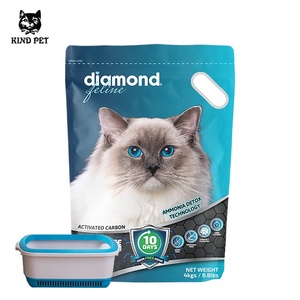 Arena para <span class=keywords><strong>Gatos</strong></span> de Bentonita en Forma de Bola, Baja en Polvo, con Fuerte Fragancia Natural, <span class=keywords><strong>Precio</strong></span> Económico, Productos para Mascotas de Fábrica - Product Image 4