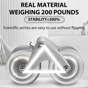 Ejercitador de núcleo abdominal multifuncional, equipo de entrenamiento deportivo para uso doméstico, rueda de rodillo de ejercicio Ab de rebote automático - Product Image 3