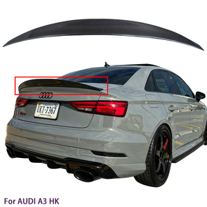 สปอยเลอร์หลังคาร์บอนไฟเบอร์แท้ สำหรับ A3 S3 RS3 8V รุ่นปี 2013-2020 - Product Image 1