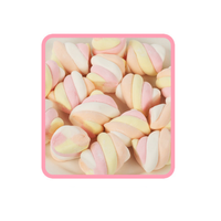 Vente chaude Fruité Personnalisé Aromatisé En Forme De Pastèque Guimauve Bonbons Usage Quotidien Emballé Dans Un Sac