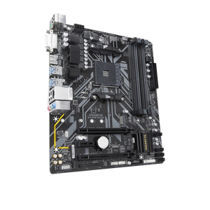 Carte mère <span class=keywords><strong>Gigabyte</strong></span> B450M DS3H <span class=keywords><strong>AM4</strong></span> DDR4 pas chère pour AMD pour 5 Gaming 64 Go de RAM max format M ATX - Product Image 2