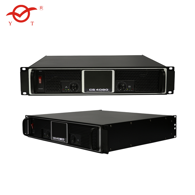 CS Series 2 Channel Amplifier Price 450 W Karaoke Amplifier Class AB Audio Power Amplifier