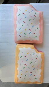 <strong>Super</strong> Unzip Jumbo Kawaii Notch Cookie Squishy Slow Rising Funny Squeeze Fidget Sensory Soft Stress Relief Desktop Gift Blind Box - Product Image 5