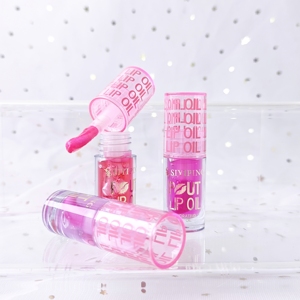 Olio Labbra Rosa Raro Siyiping, Tubetti Idratanti con Specchio, Lucidalabbra Trasparente Effetto Caramella, Kit Cosmetico per la Cura della Pelle - Product Image 2