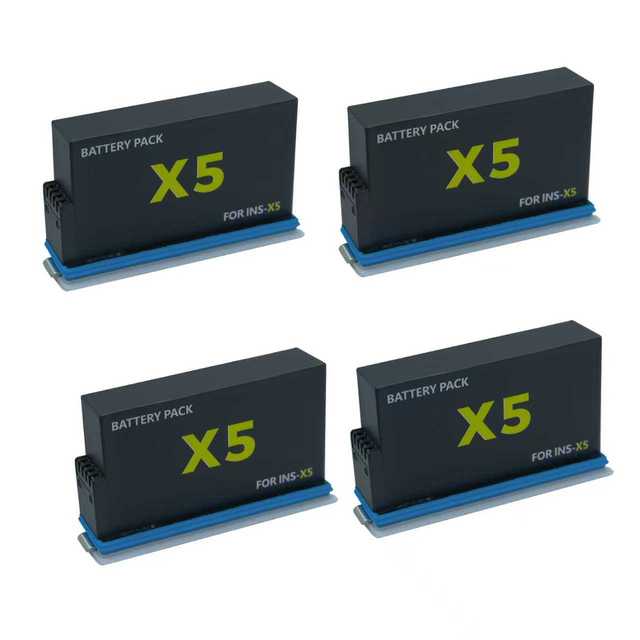 OEM INS-X5 Action Camera Lithium-ion Rechargeable Battery (Compatible Insta360 X5 Camera) 2800mAh Long-lasting Stock Dual IC