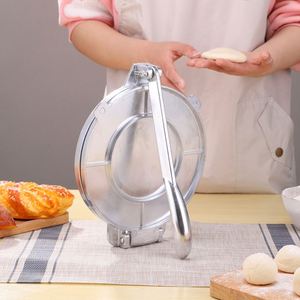 Mexican Aluminum Alloy Handcrafted Circular <b>Cake</b> Press for Dumpling and Noodle Skin Mold - Product Image 2