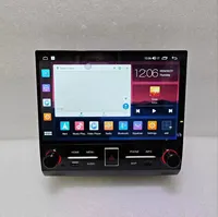 Layar Radio pemutar mobil Head Unit Android 10.2 inci untuk Toyota Land Cruiser 70 75 76 LC70 LC75 LC76 2007-2024 Aksesori