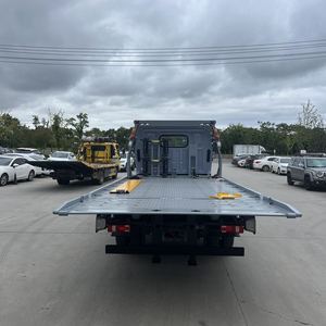 รถยกพ่วงไฟฟ้าล้วน BYD T5 EV แบบพื้นเรียบ แบตเตอรี่ Blade 100kWh ปรับแต่งพื้นพ่วงได้ รับน้ำหนัก 3-5 ตัน สำหรับกู้ภัยบนท้องถนน - Product Image 3